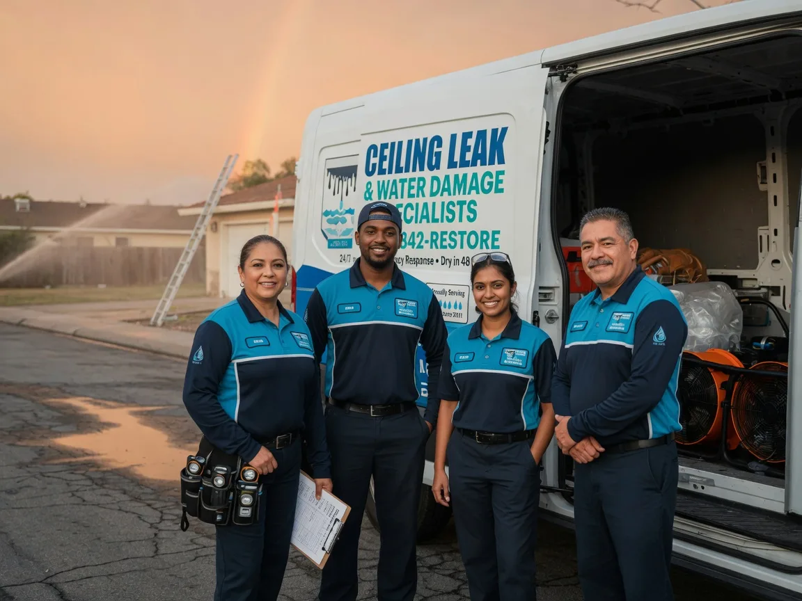 Ceiling Leak Cleanup company in Boswell, PA