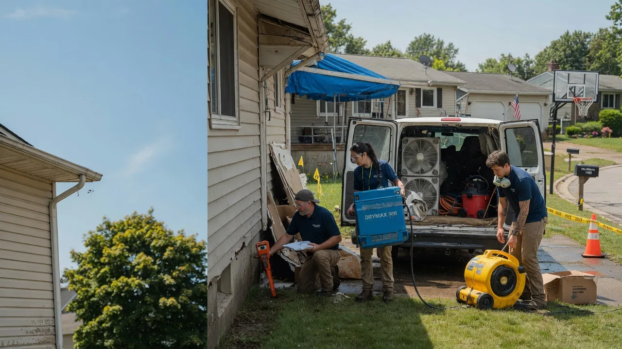 Ceiling Leak Cleanup in Boswell, PA near me